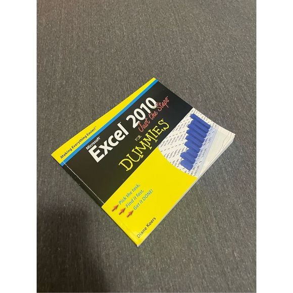 Microsoft excel 2010 for dummies how to & step by step book￼ - Picture 2 of 7